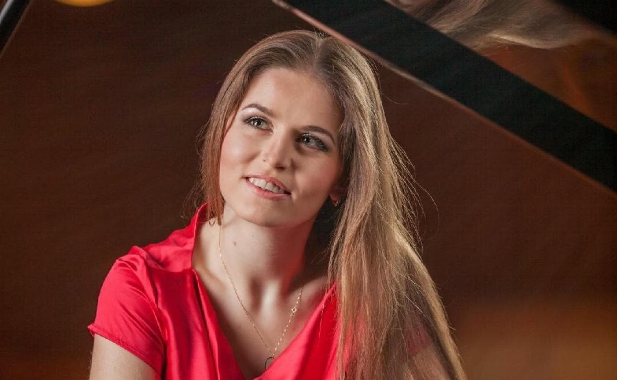 La pianista ucraniana Anastasia Shanskova. 