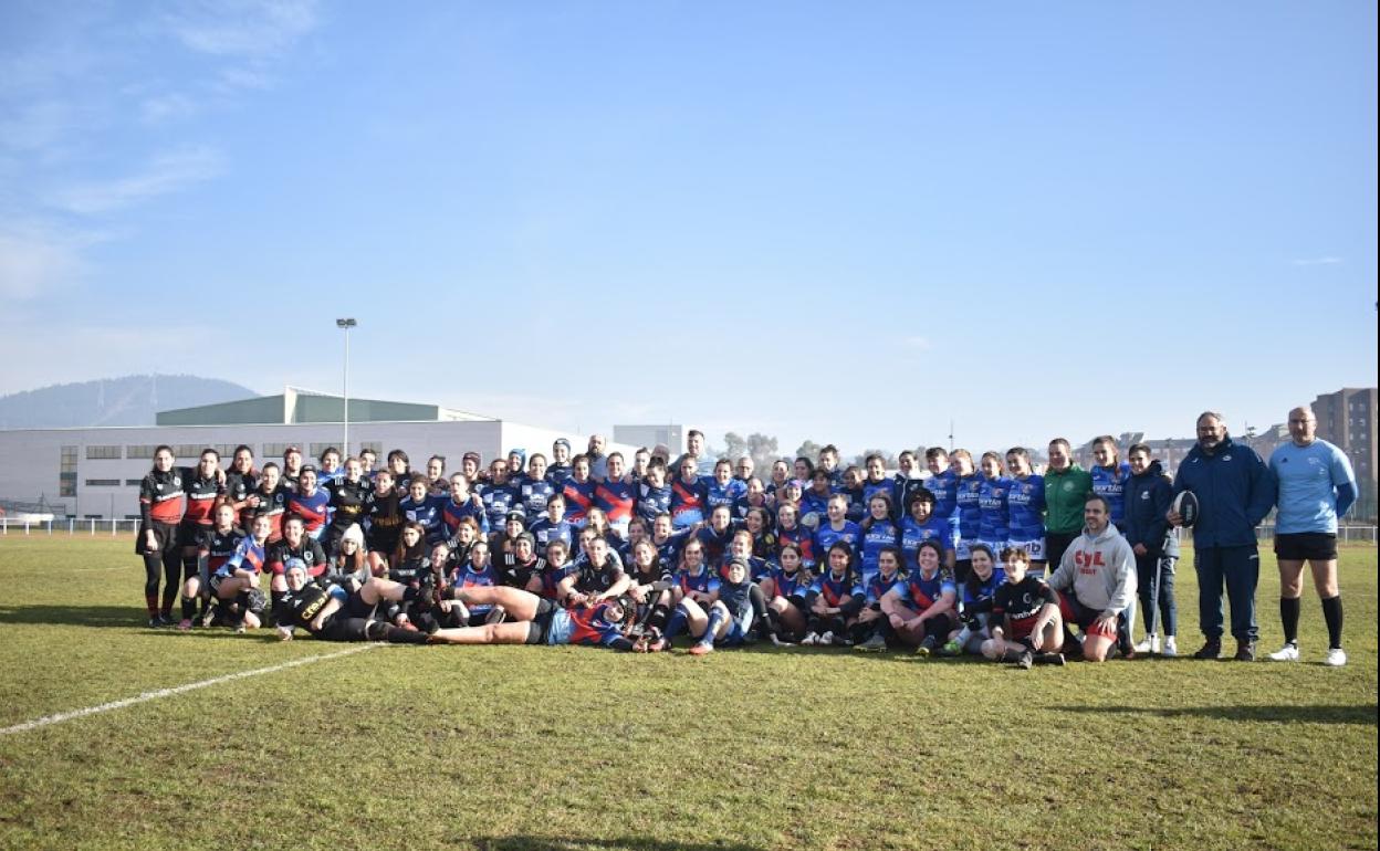 El Rugby Albéitar organiza una jornada común con Rugby El Bierzo