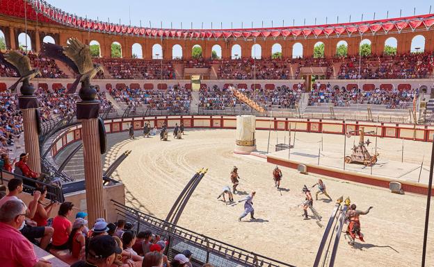 Uno de los espectáculos de Puy Du Fou.