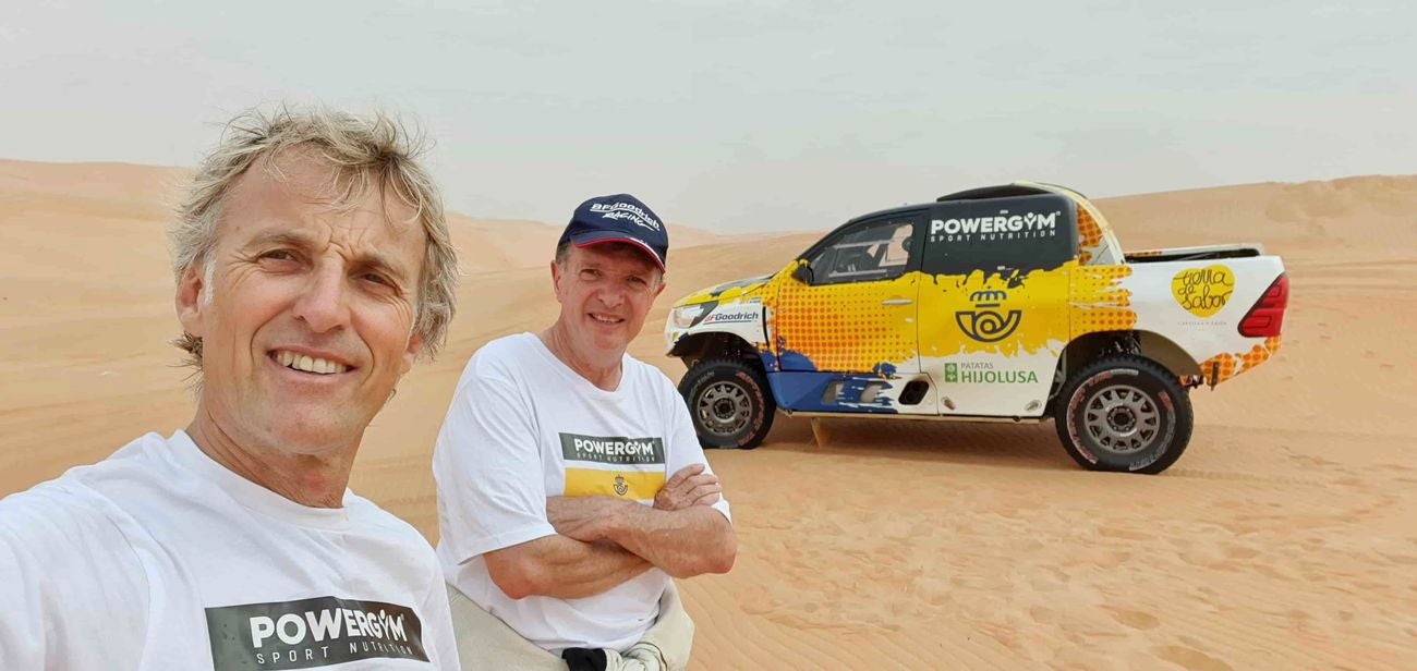 Sereno, feliz y con el orgullo de la misión cumplida Jesús Calleja descansa, siempre entre comillas, en su León natal tras finalizar su participación en el rally más duro del mundo, el Dakar.