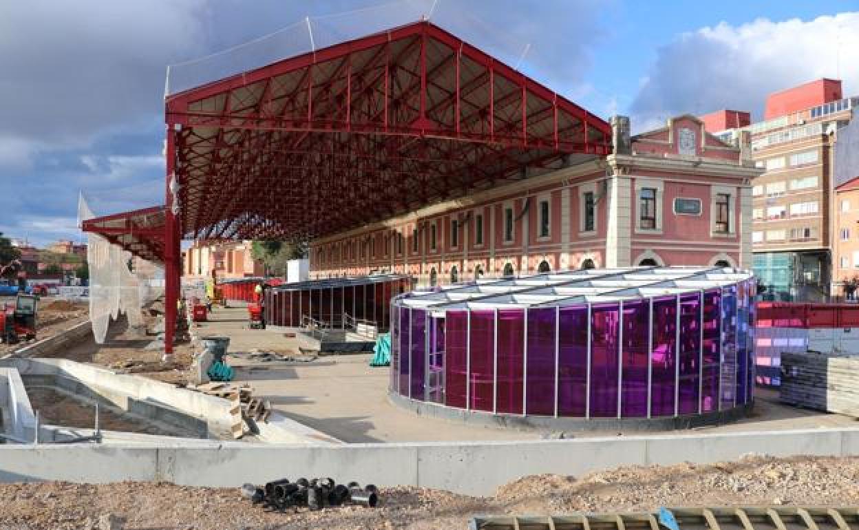 Integración del ferrocarril en León.