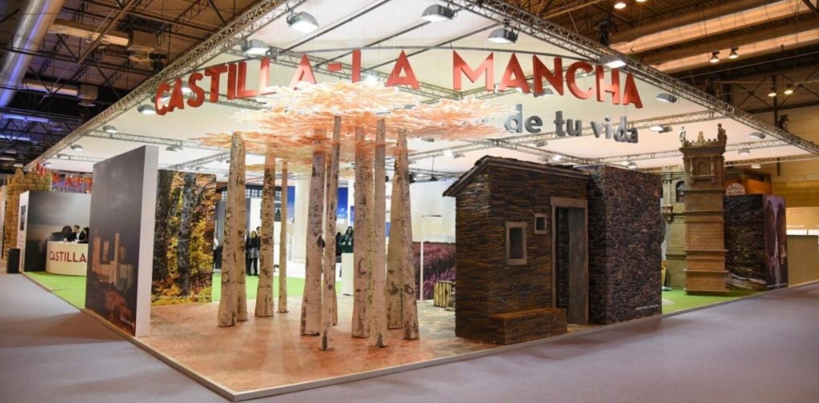 Stand de Castilla-La Mancha. 