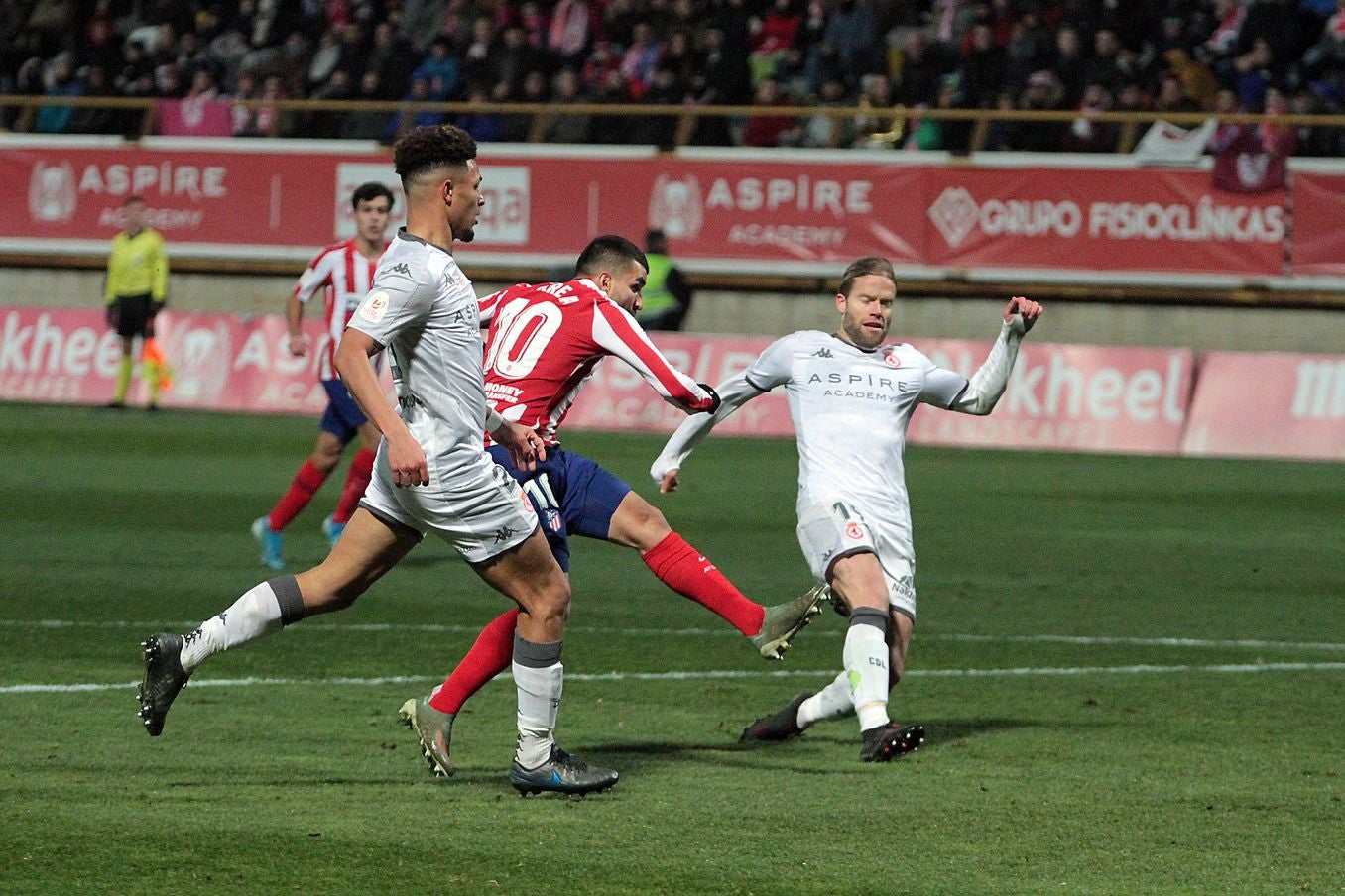 13.000 espectadores se citan en el Reino de León para disfrutar de un intenso encuentro entre la Cultural y el Atlético de Madrid.