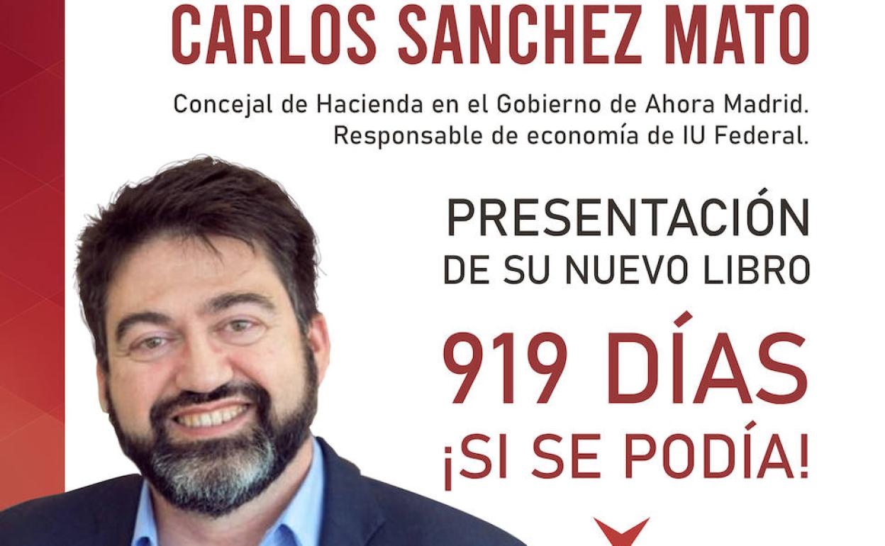 Sánchez Mato presenta en Astorga su libro acerca de la gestión de Hacienda en Madrid junto a Carmena