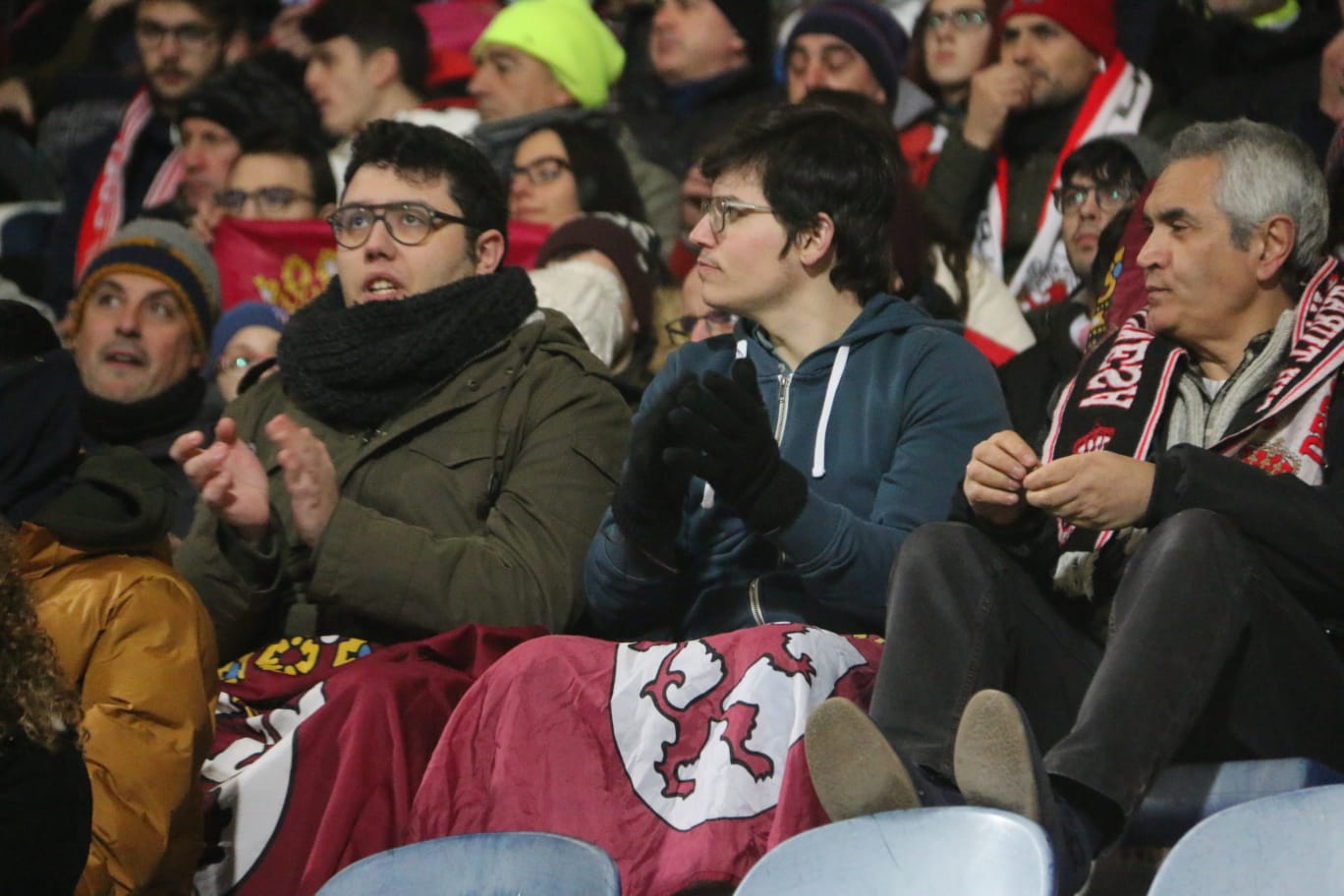 El Reino de León se llena para ver el choque entre Cultural y Atlético de Madrid.