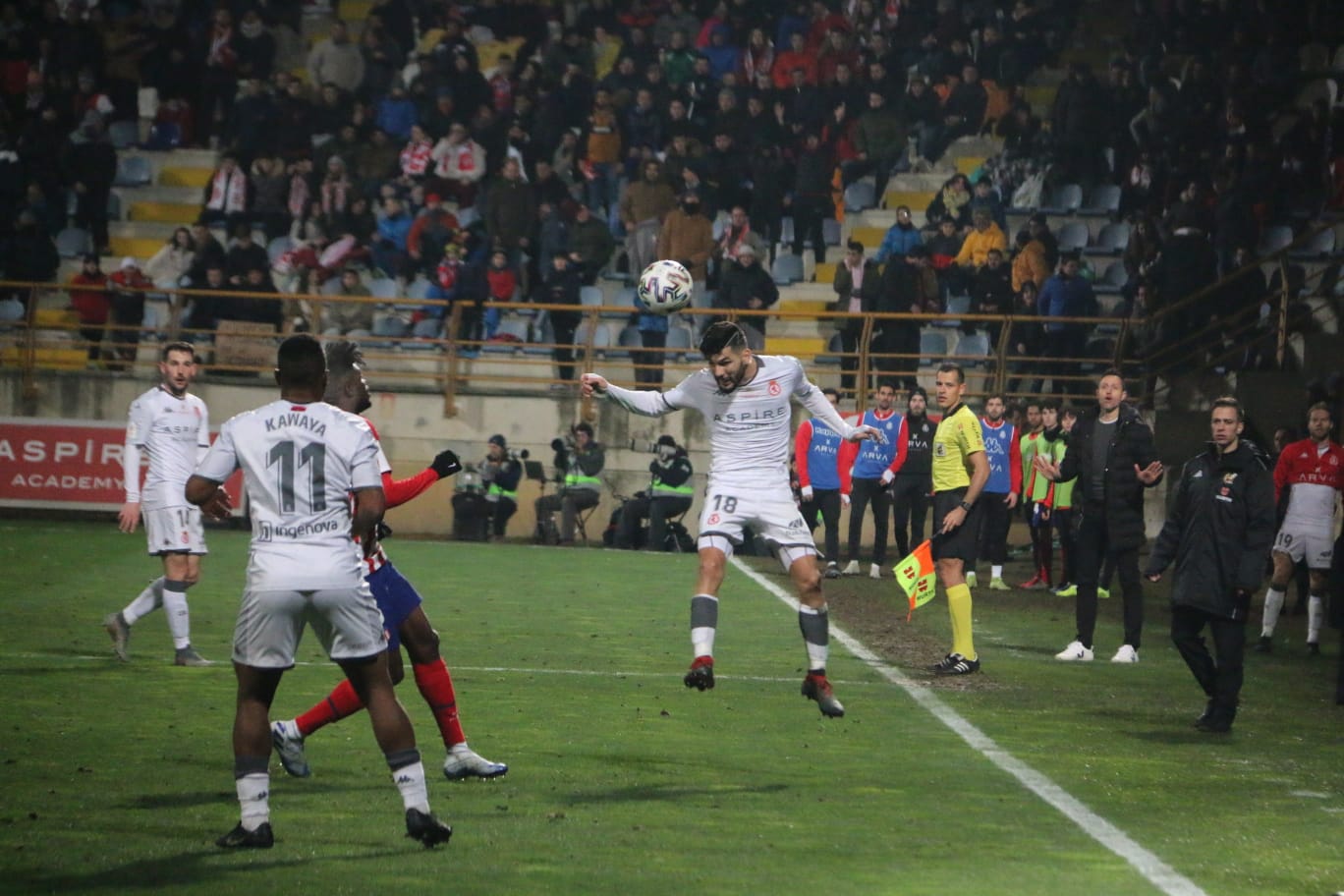 Los aficionados leoneses han disfrutado de 90 minutos de buen juego, nos vamos a la prórroga.