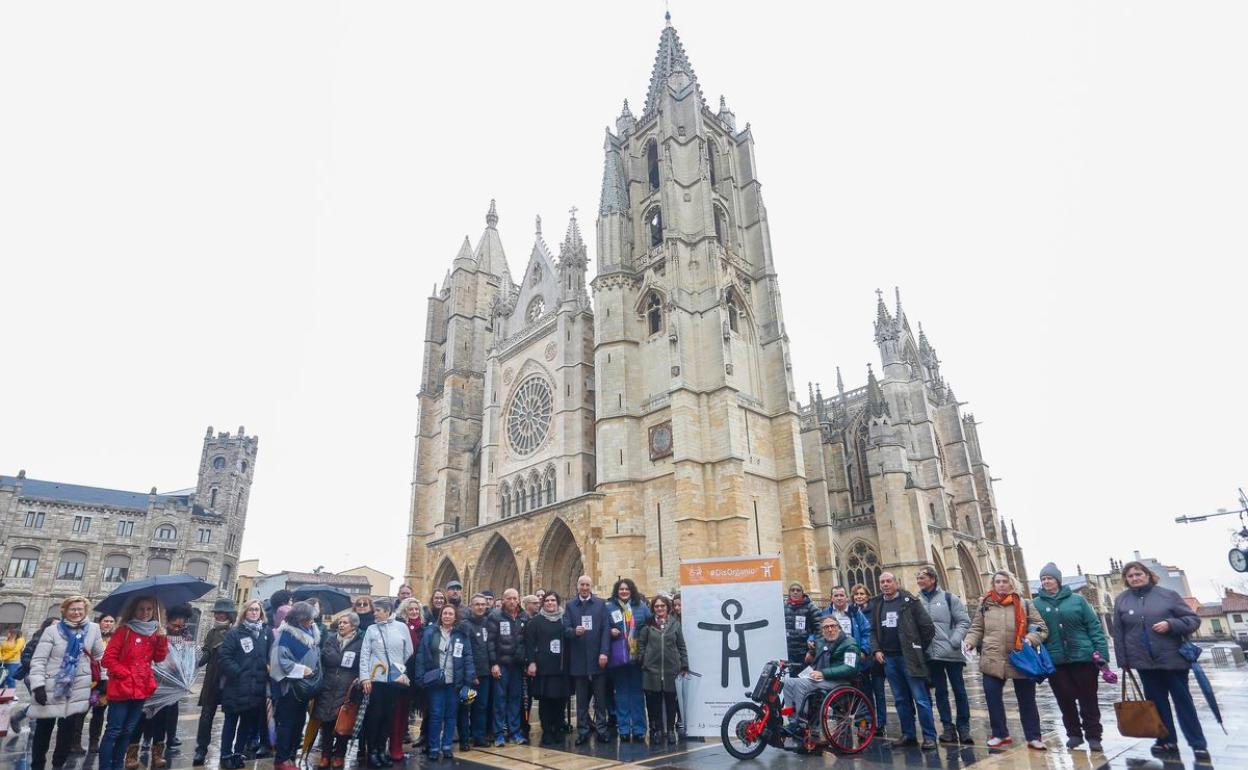 Presentación del Símbolo Internacional de la Discapacidad Orgánica, en noviembre de 2019.