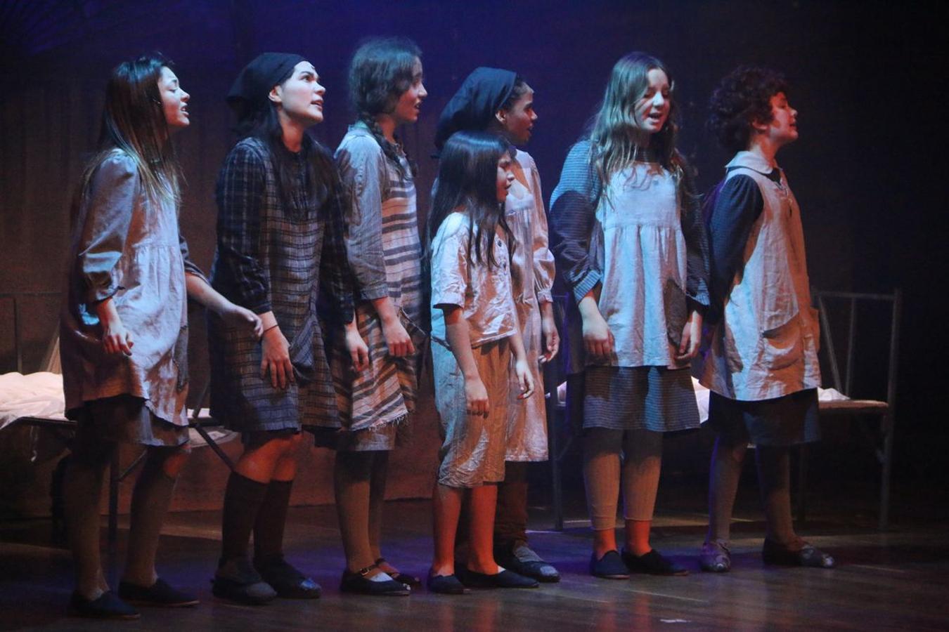 Una de las escenas del musical.