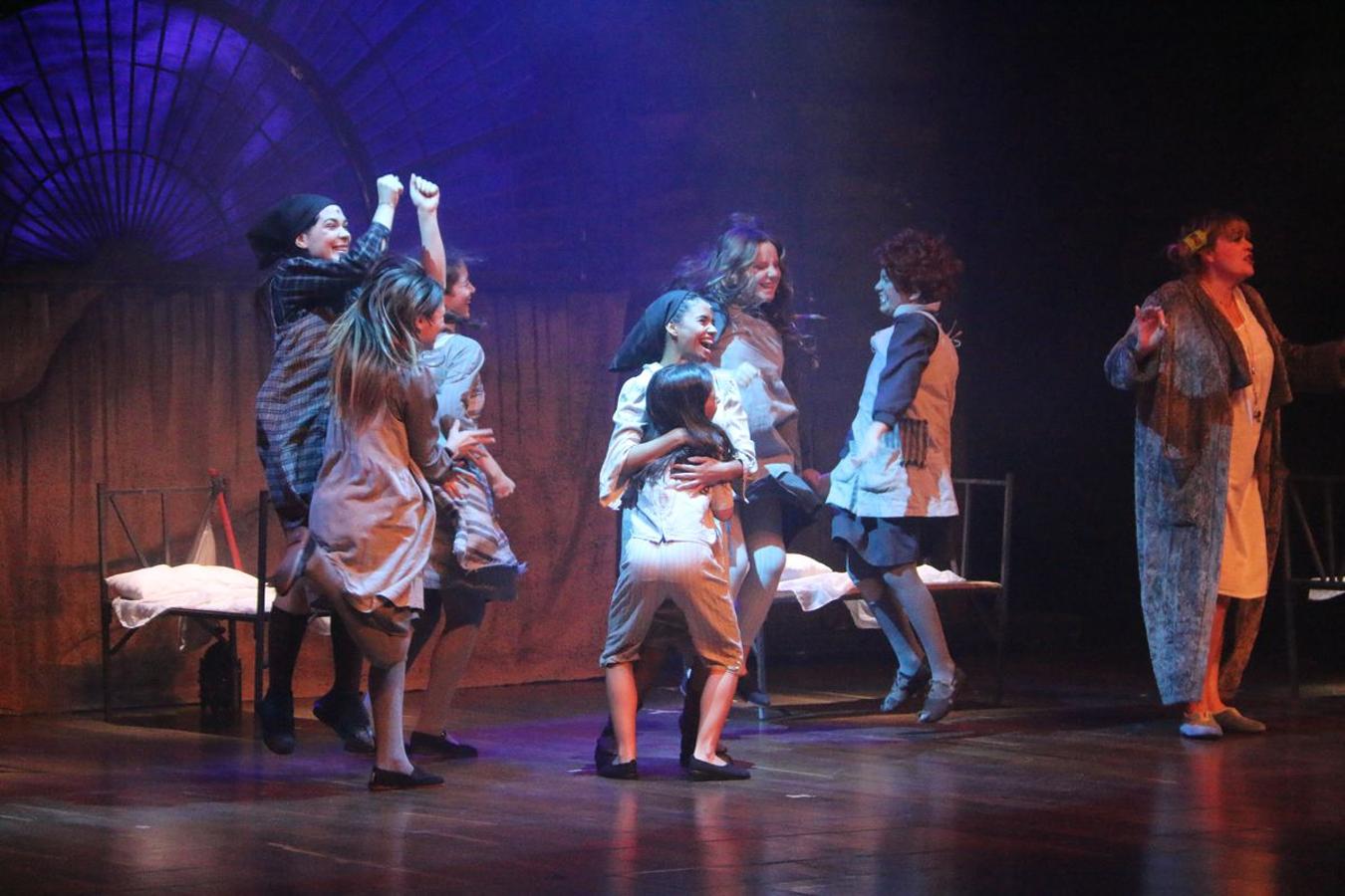 Una de las escenas del musical.