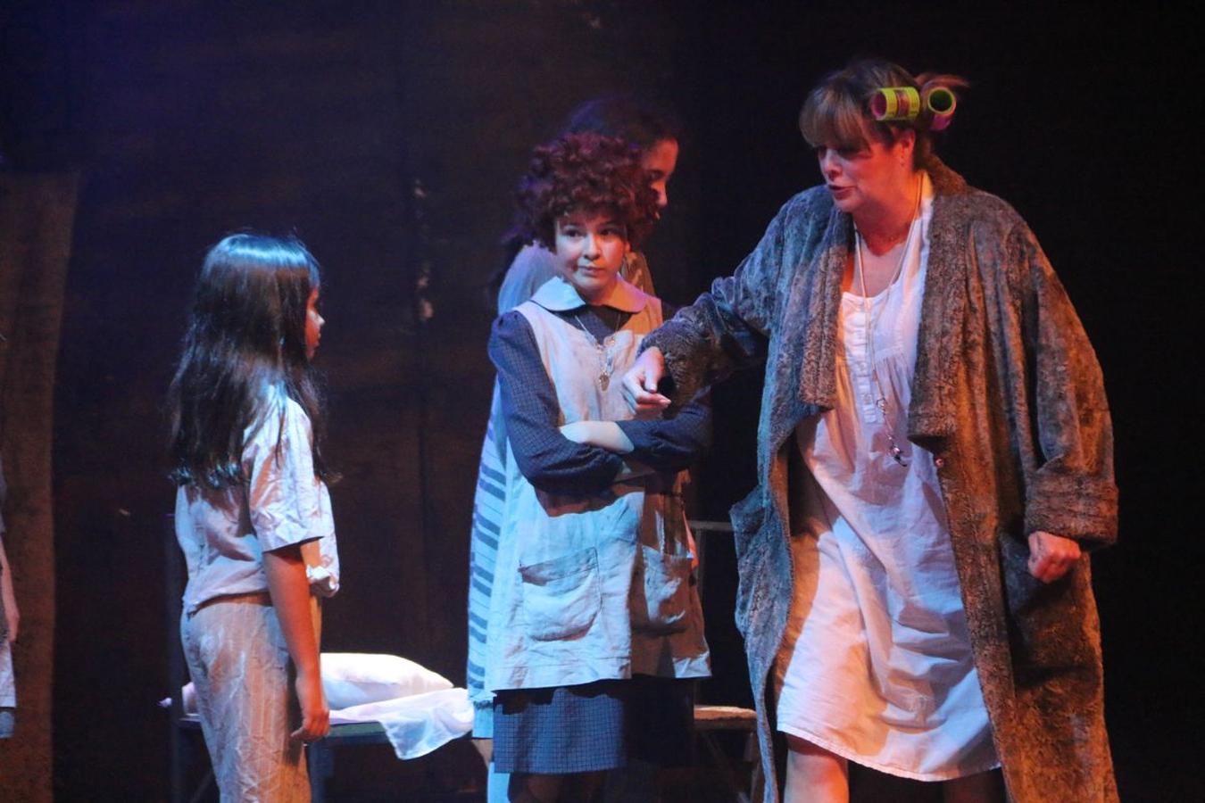 Una de las escenas del musical.
