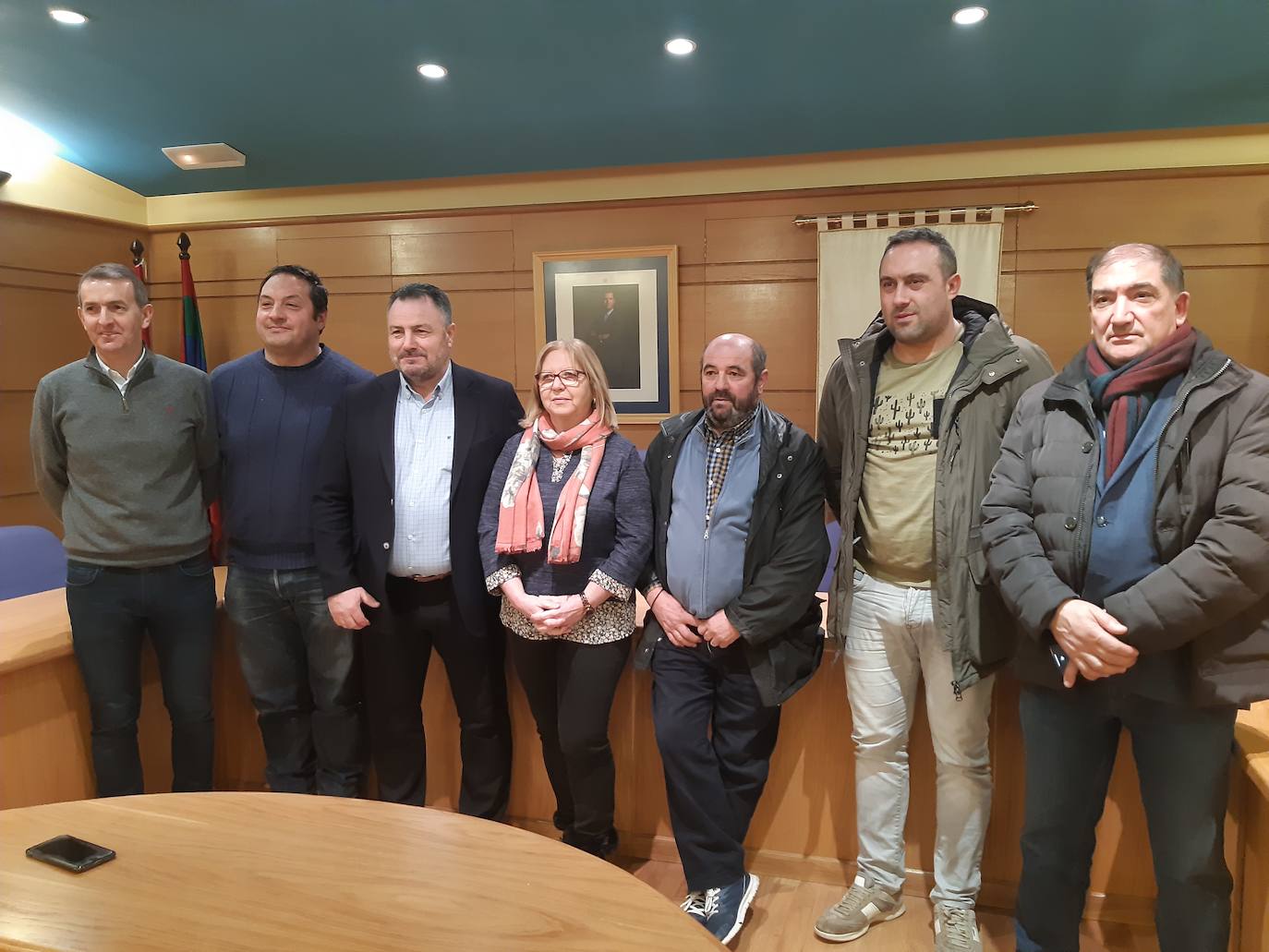 Fotos: Eduardo Morán visita Villamanín