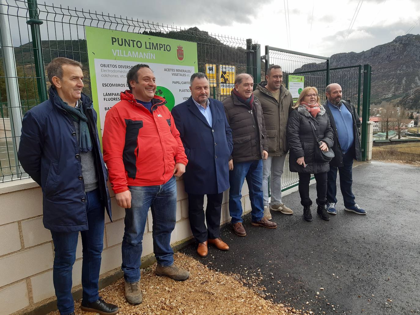 Fotos: Eduardo Morán visita Villamanín