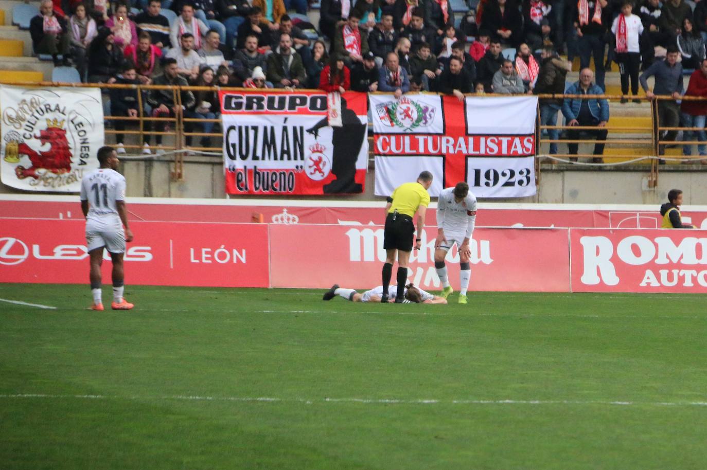 Partido en el Reino de León entre la Cultural y Deportiva Leonesa y la Unión Deportiva Logroñés.