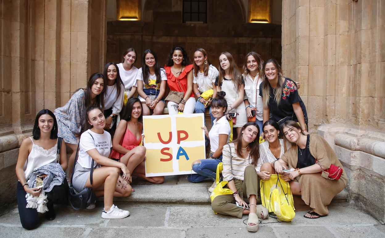 Celebración del Welcome Day en la UPSA para dar la bienvenida a los alumnos en el inicio del curso.