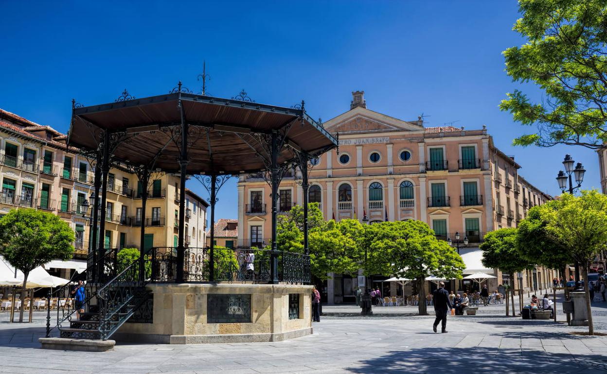 Plaza Mayor de Segovia. 