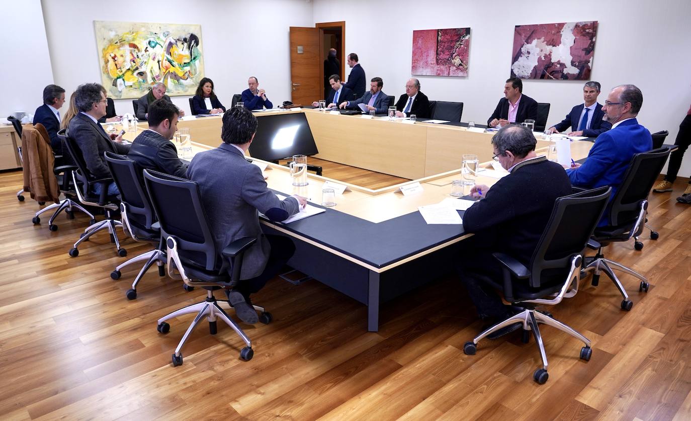 Fotos: Reunión del Patronato de la Fundación Villalar-Castilla y León