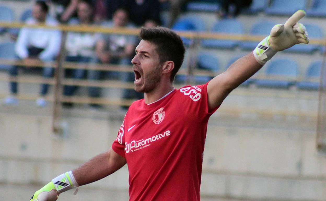 Jorge Palatsí, en el partido de la primera vuelta ante la Cultural.
