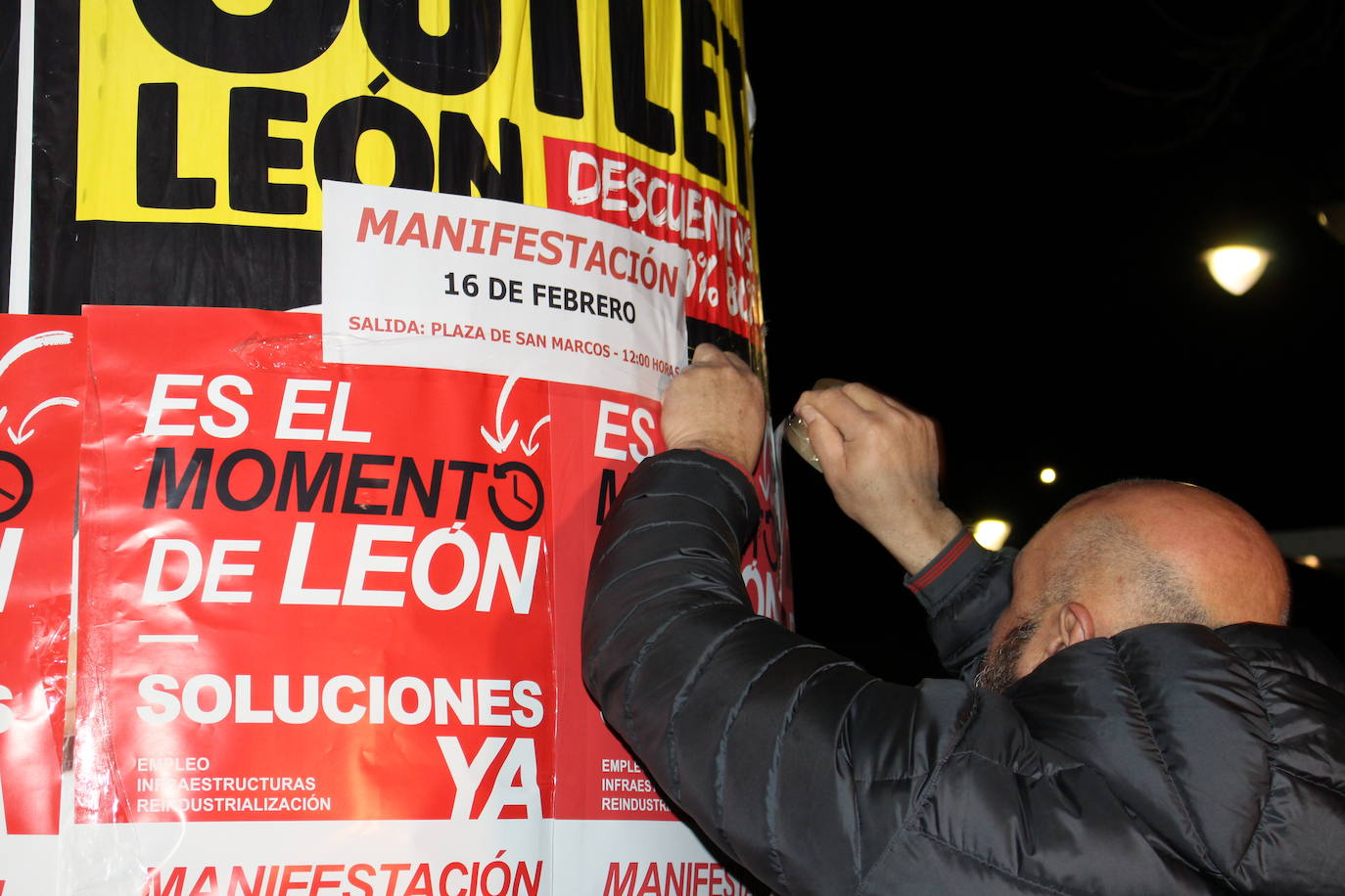 Fotos: CCOO y UGT citan a los leoneses este domingo 16F a las 12:00