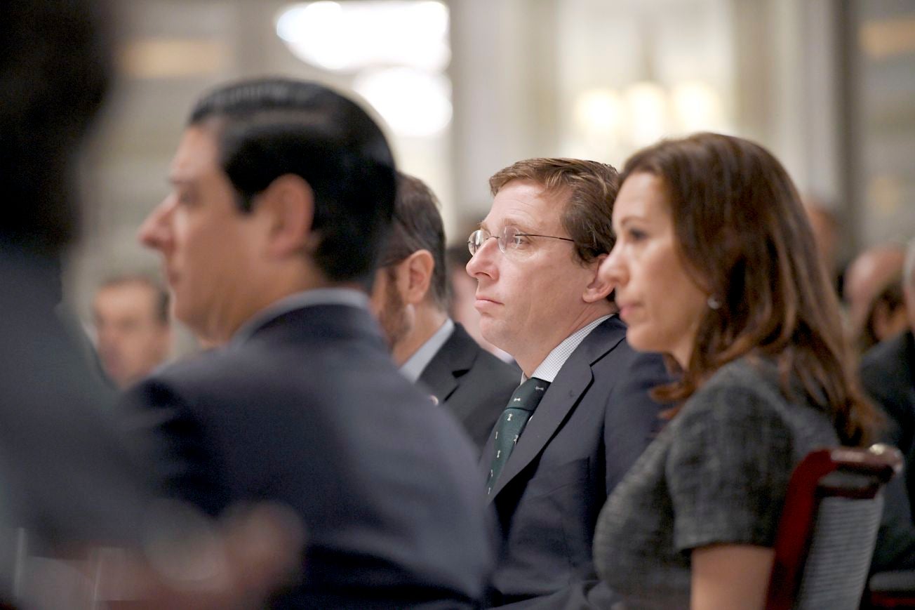 El presidente de Castilla y León, Alfonso Fernández Mañueco, interviene en un Desayuno Informativo de Europa Press, en Madrid.