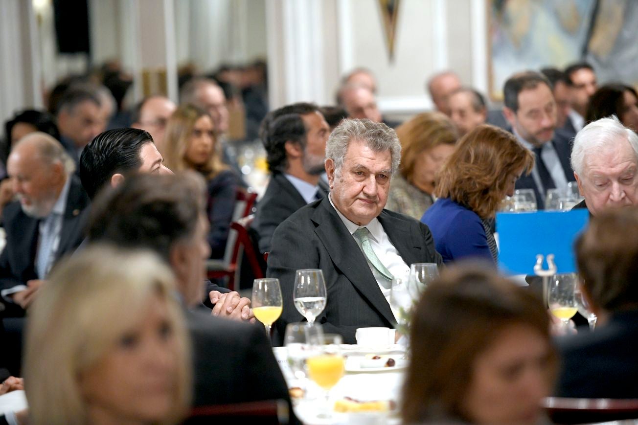 El presidente de Castilla y León, Alfonso Fernández Mañueco, interviene en un Desayuno Informativo de Europa Press, en Madrid.