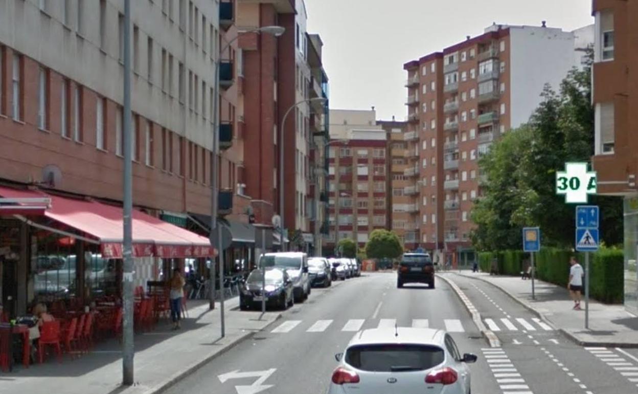 Imagen de la calle donde se cometieron los hechos. 