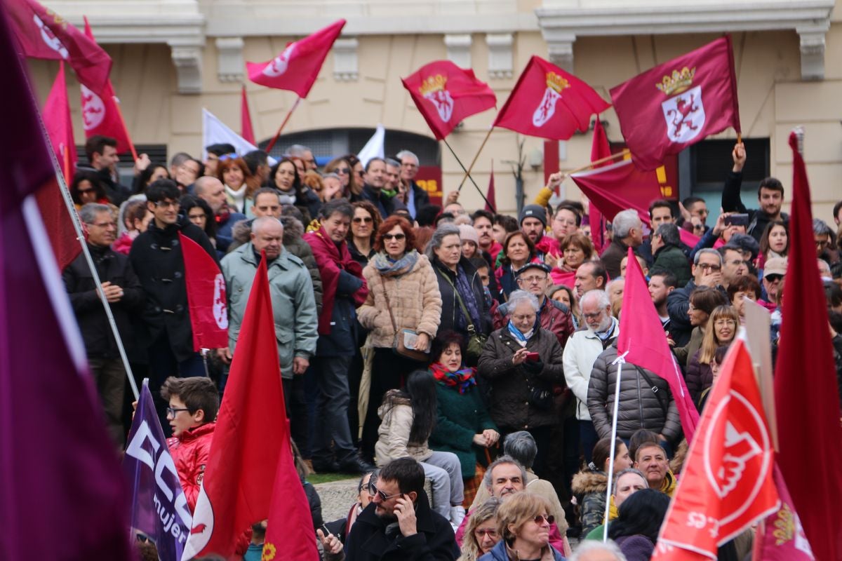 Fotos: La sociedad leonesa se suma a la manifestación del 16F