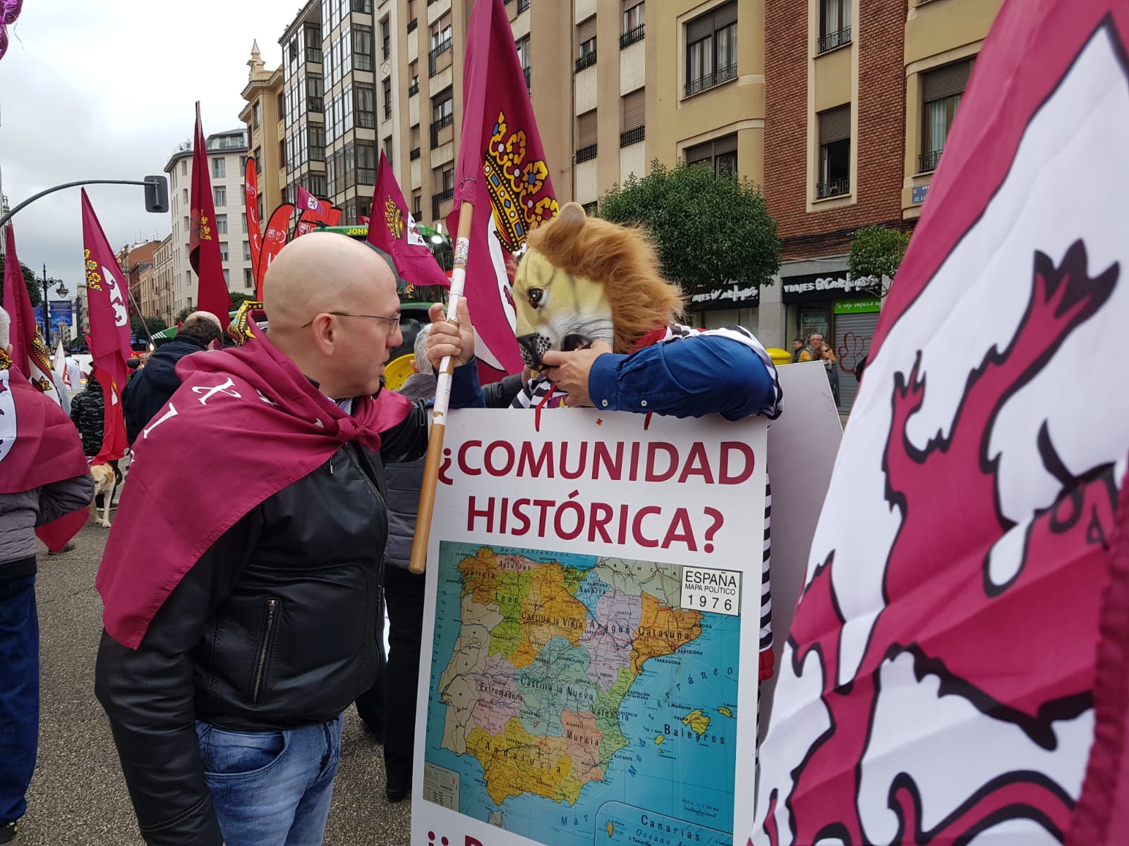 Fotos: Imágenes de la manifestación del 16F en León