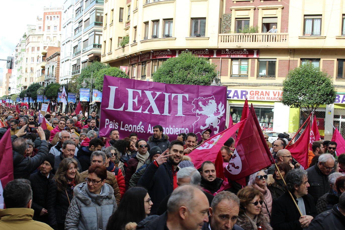 Los leoneses alzan su voz por el futuro de la provincia. 