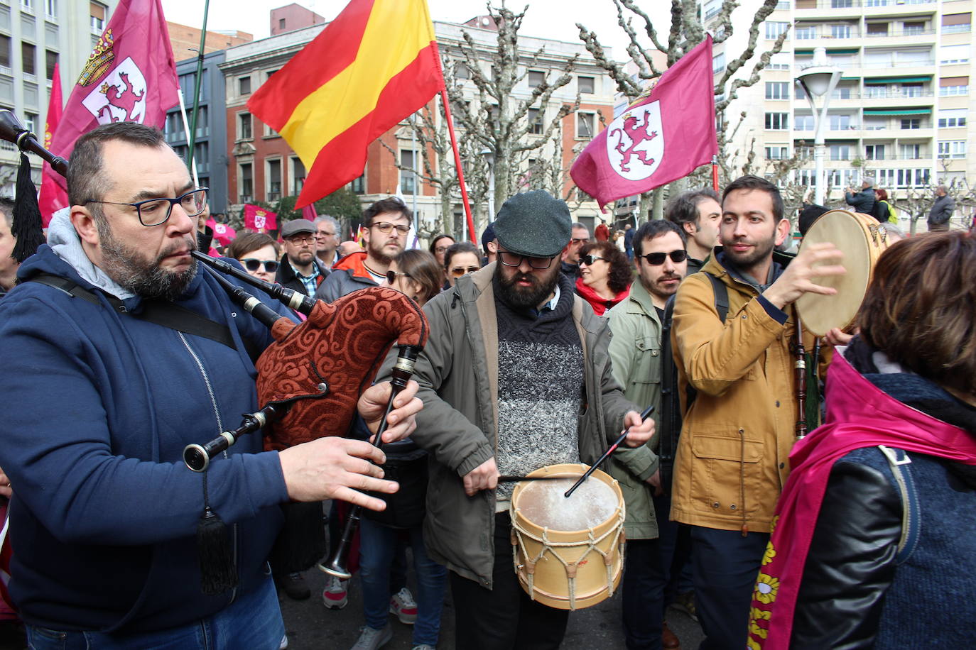 Los leoneses alzan su voz por el futuro de la provincia. 