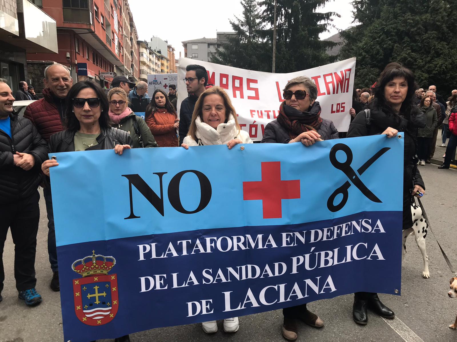 Laciana se moviliza en defensa de su futuro. Futuro y empleo se demandan en una zona muy afectada por el cierre de la minería.