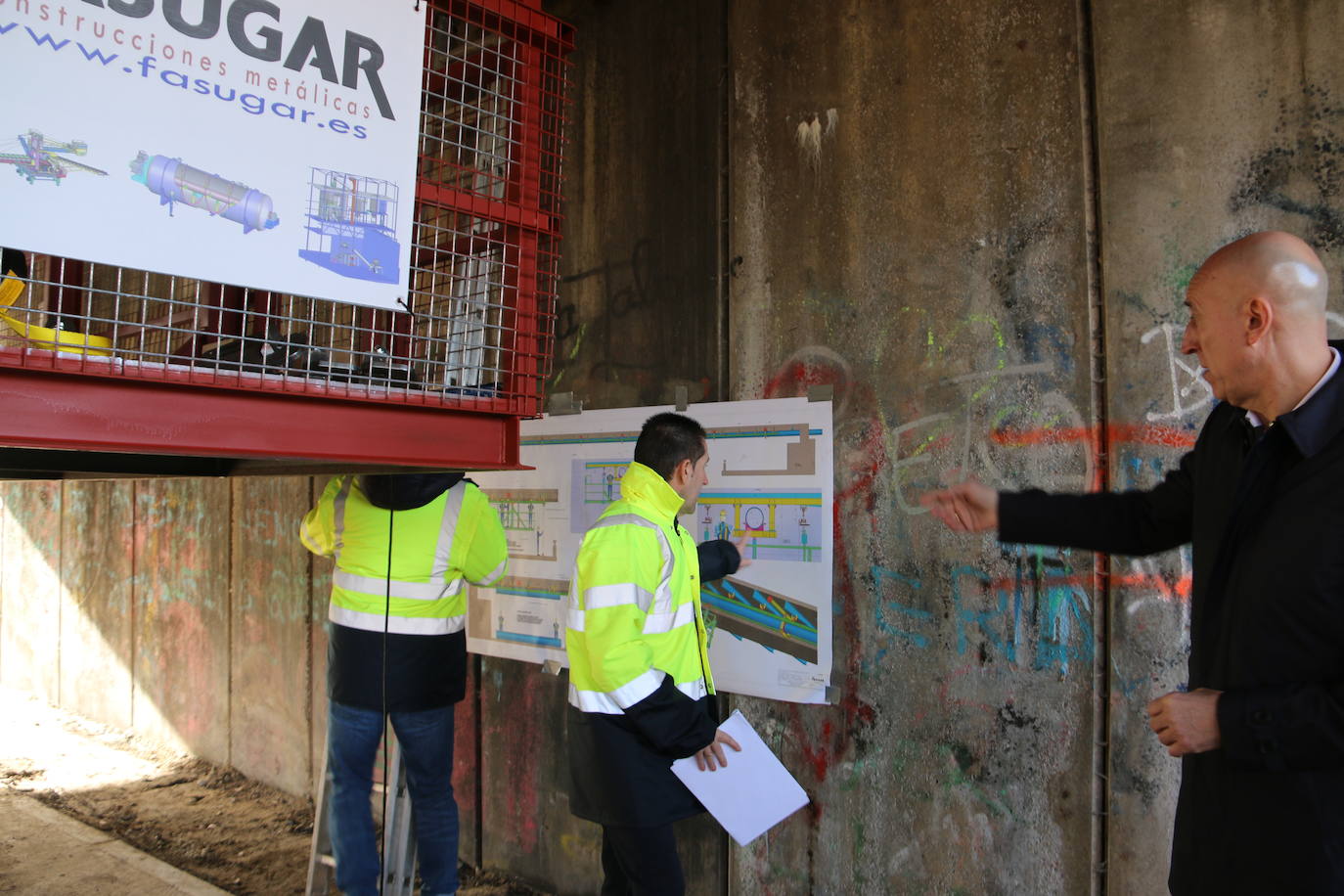 Fotos: Obras en el abastecimiento de la ciudad