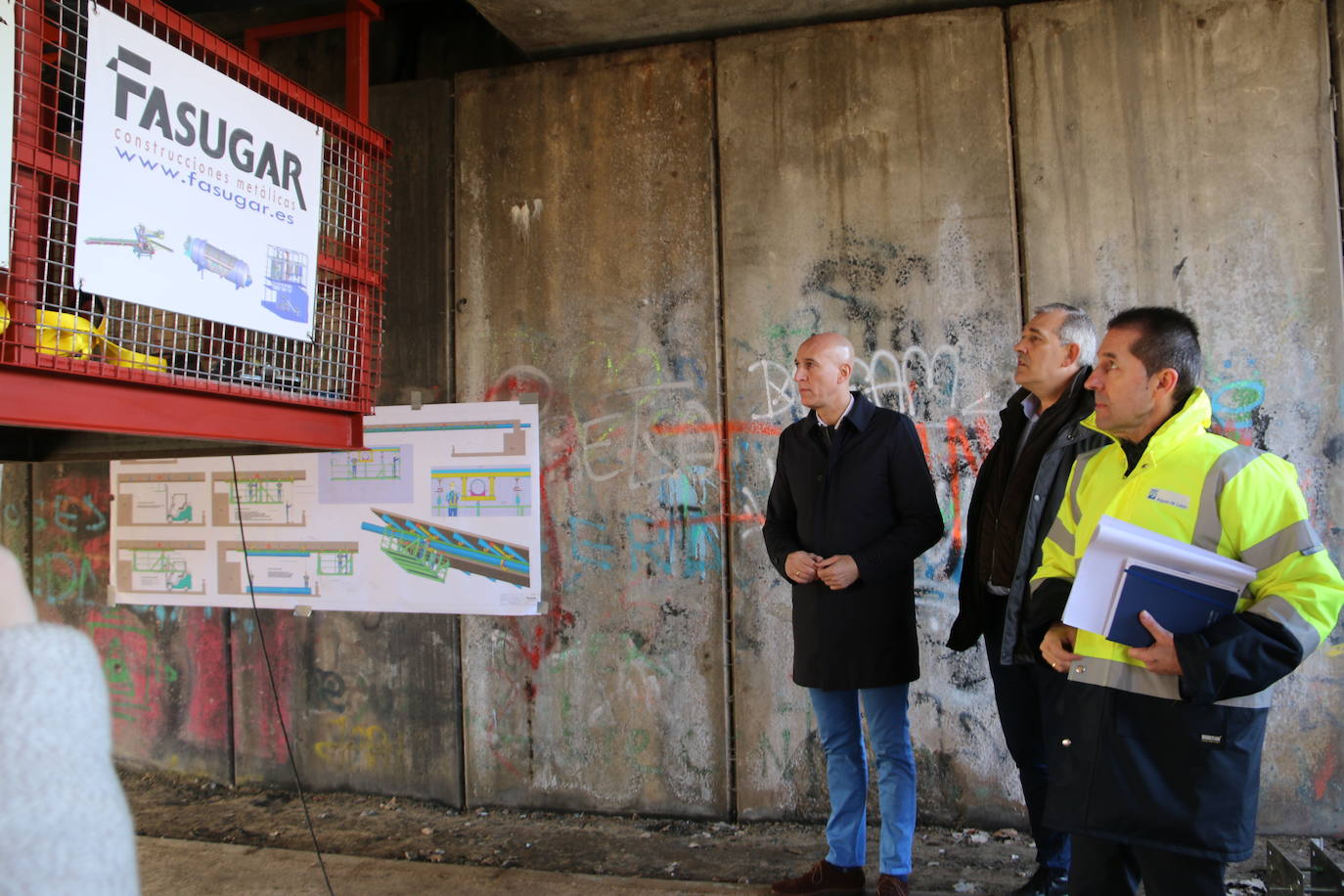 Fotos: Obras en el abastecimiento de la ciudad