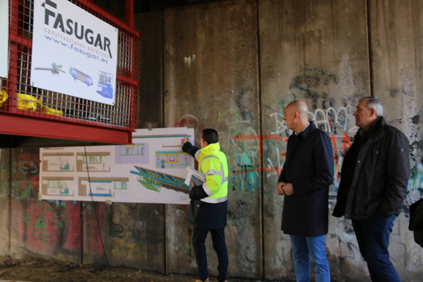 Fotos: Obras en el abastecimiento de la ciudad