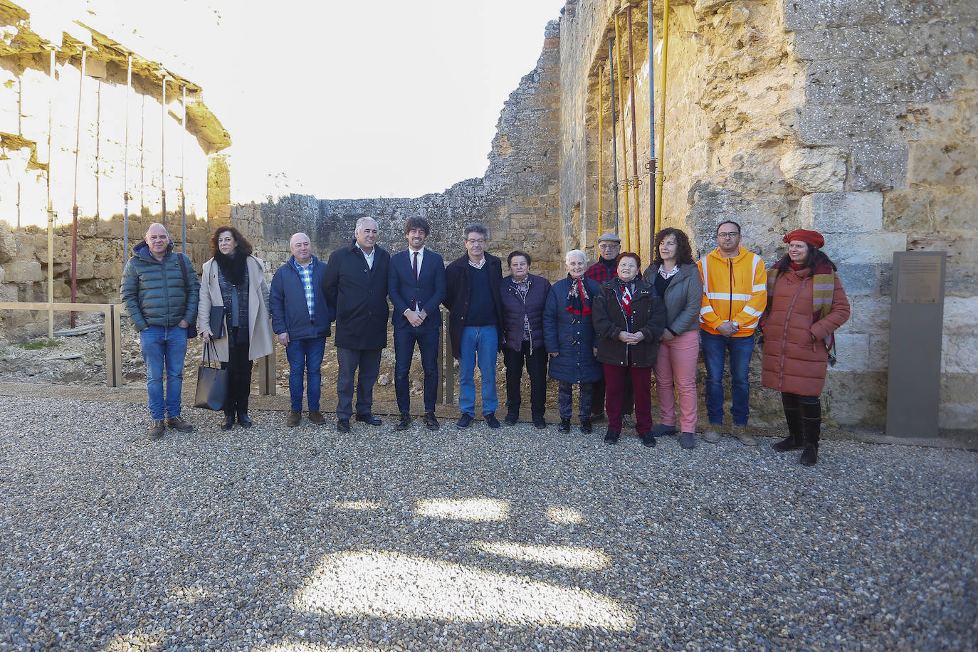 Fotos: Recepción de las obras de consolidación y adecuación del monasterio de San Pedro de Eslonza