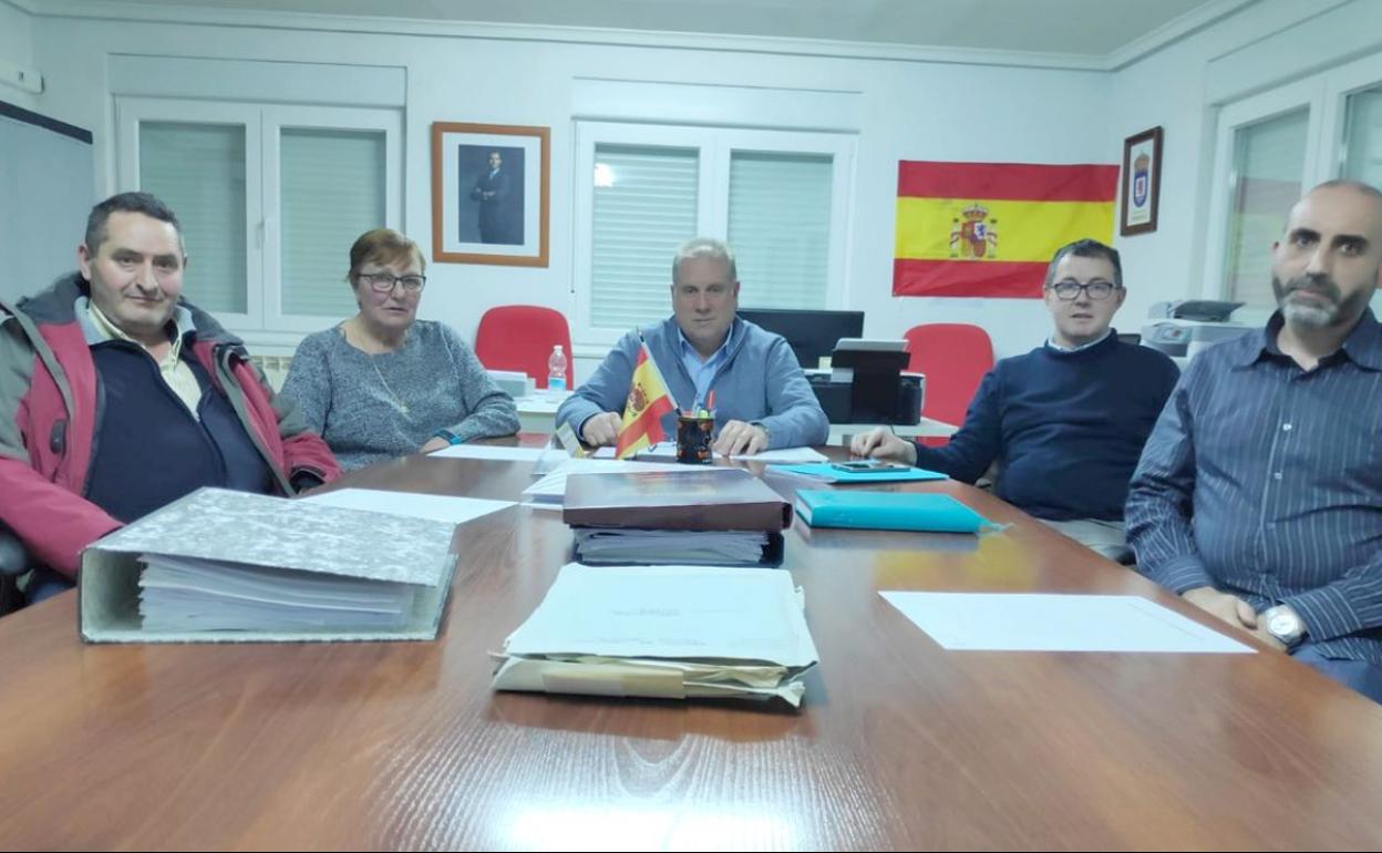Imagen de la junta vecinal de Azadinos.