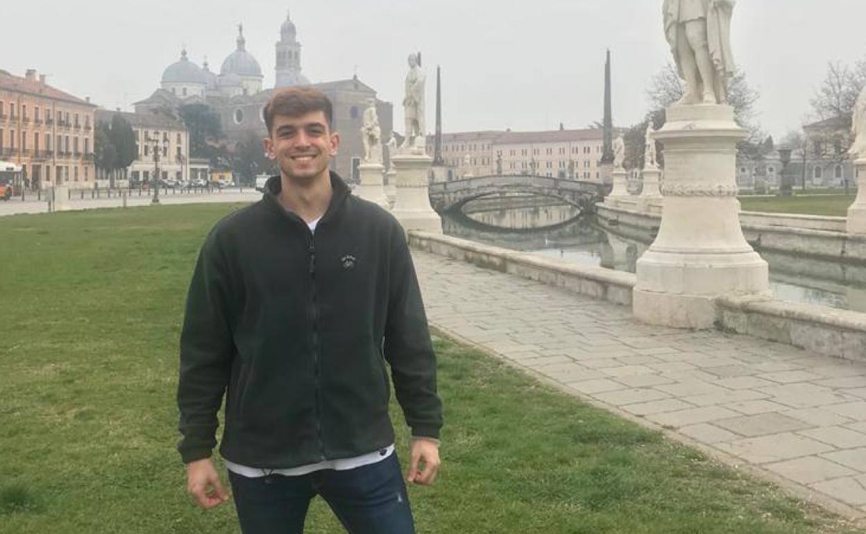 Alberto, estudiante de Educación Primaria, cuenta su experiencia en Padua. 