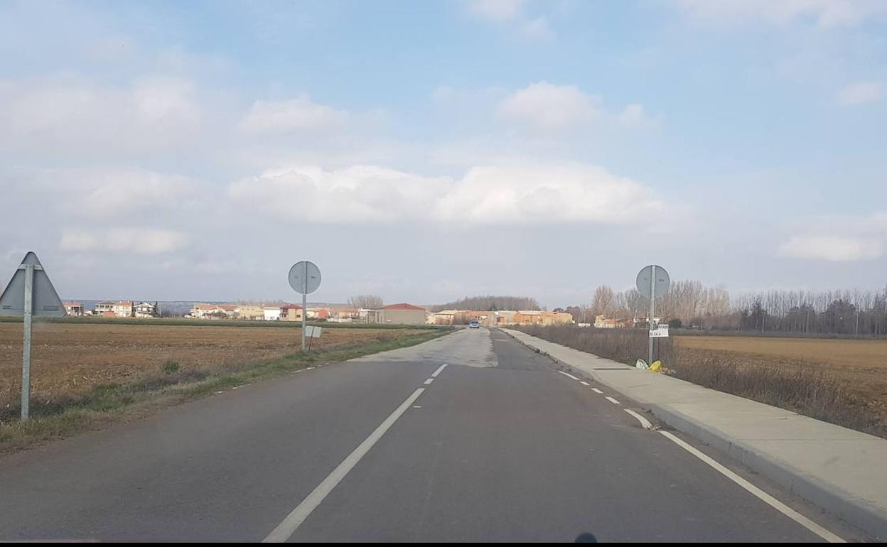 Estado de la carretera entre ambas localidades.