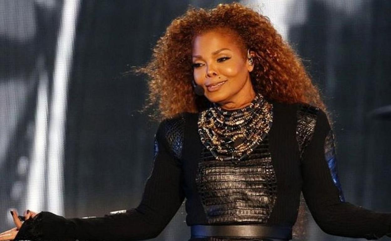 La cantante Janet Jackson.