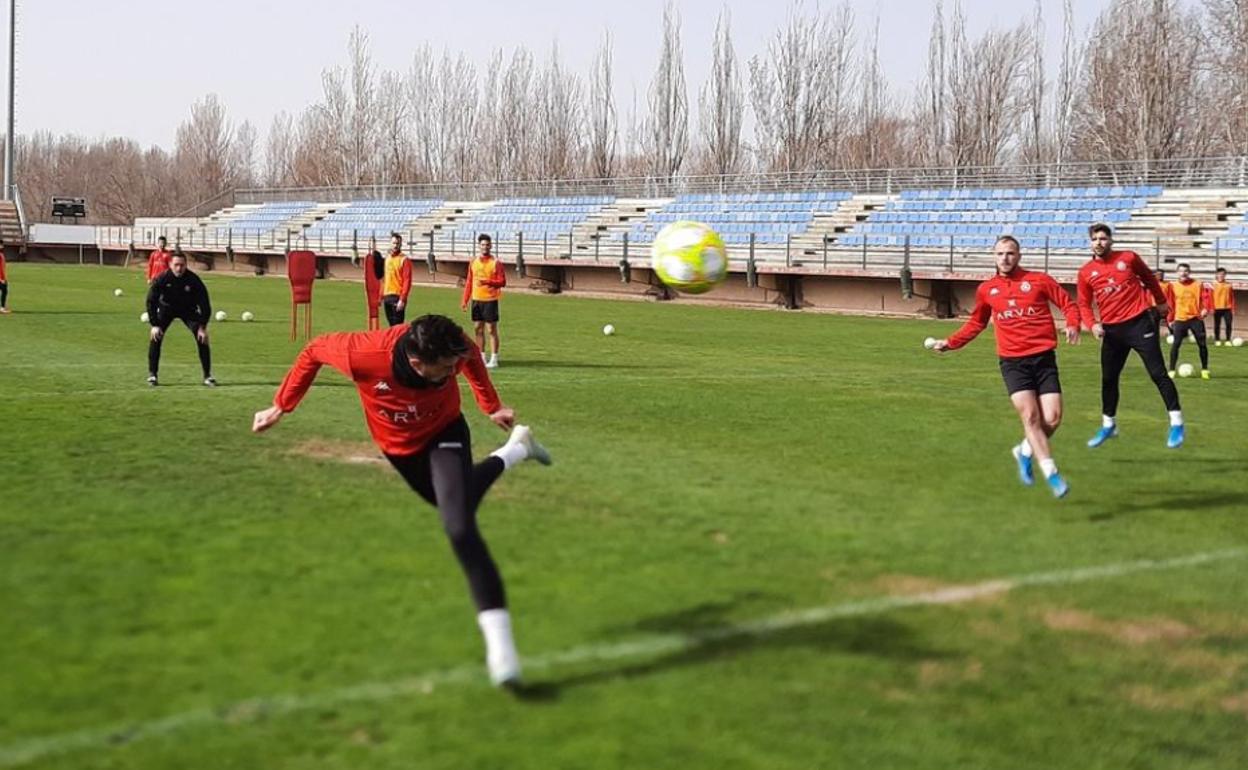 Entrenamiento de la Cultural esta semana.