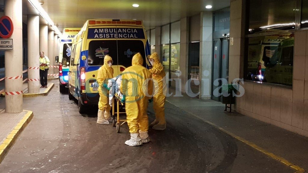 LLegada del paciente al servicio de urgencias del hospital de León