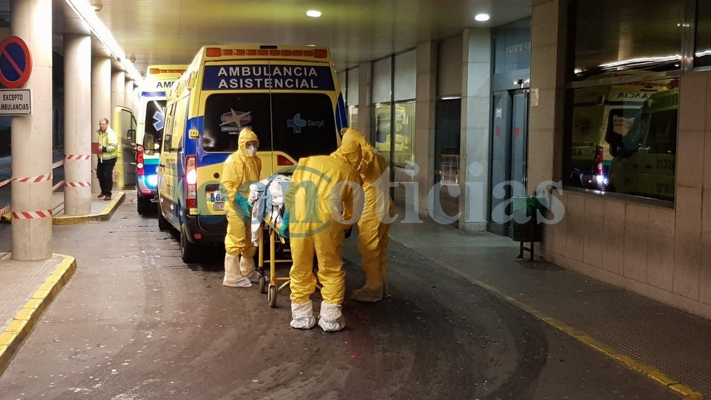 LLegada del paciente al servicio de urgencias del hospital de León