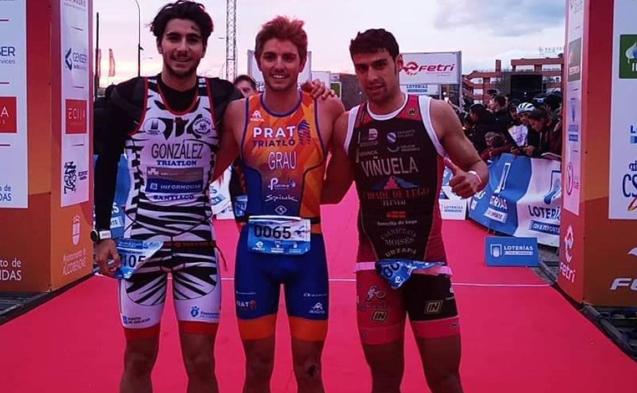 Kevin Viñuela inicia la temporada con un bronce en el Campeonato de España de Duatlón