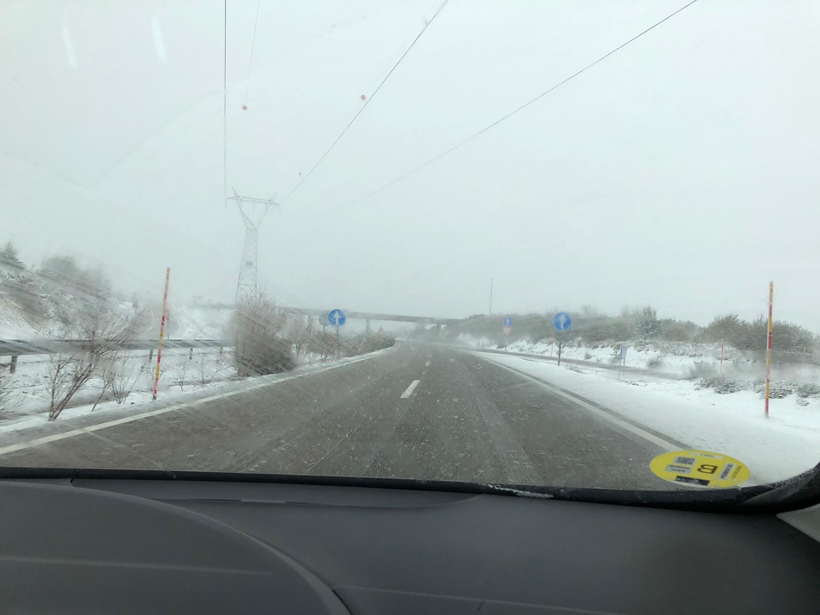 La nieve vuelve a León