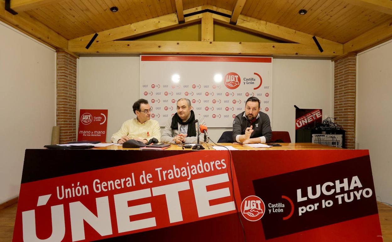 Rueda de prensa de UGT sobre Sanidad.