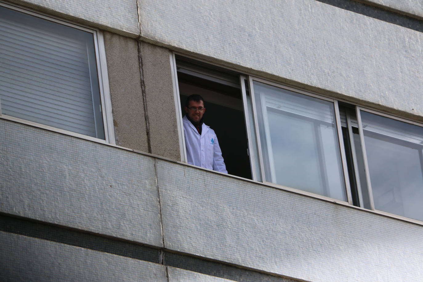 Fotos: Simulacro en el Hospital San Juan de Dios de León