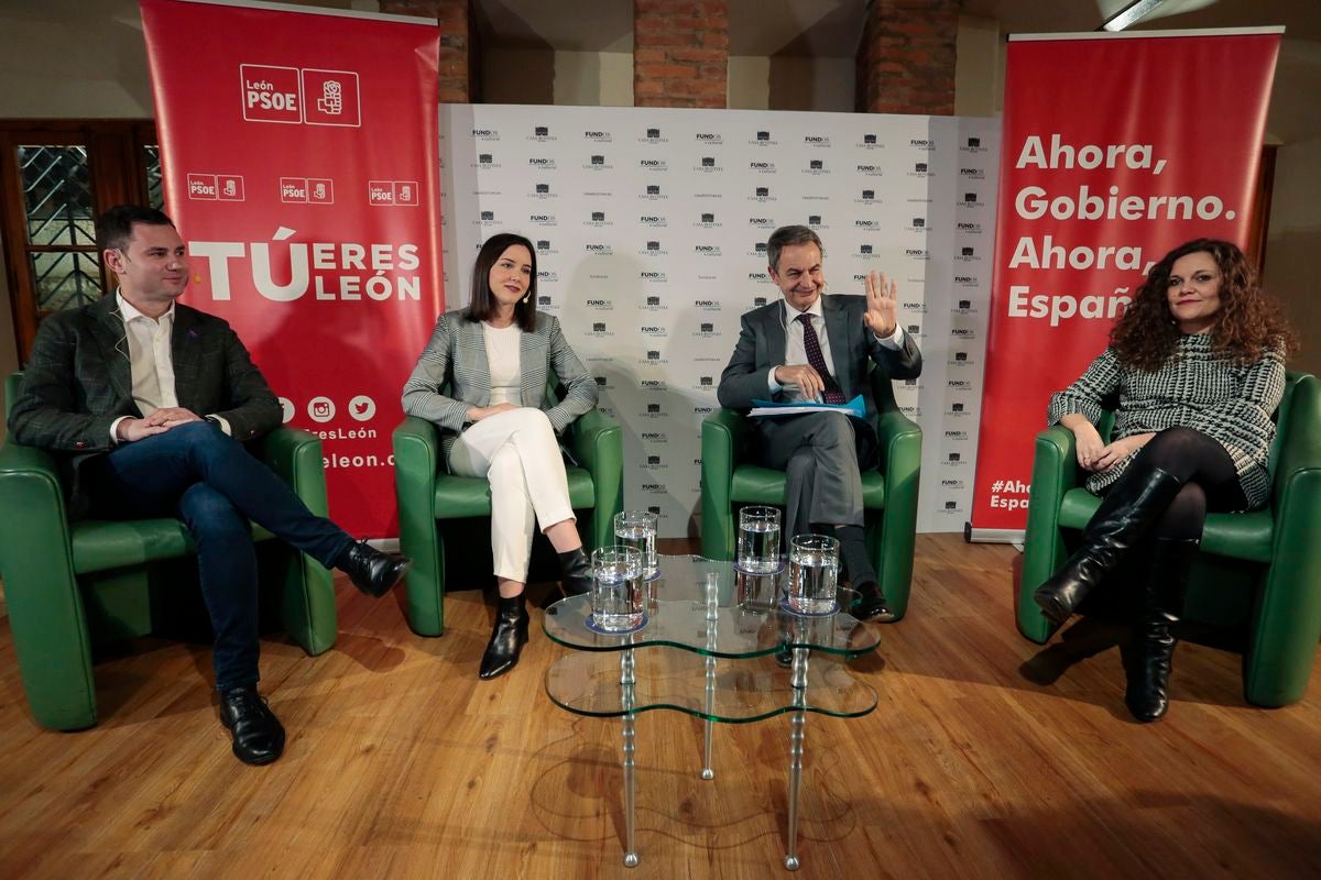 José Luis Rodríguez Zapatero participa en los 'Diálogos Feministas' organizados por el PSOE