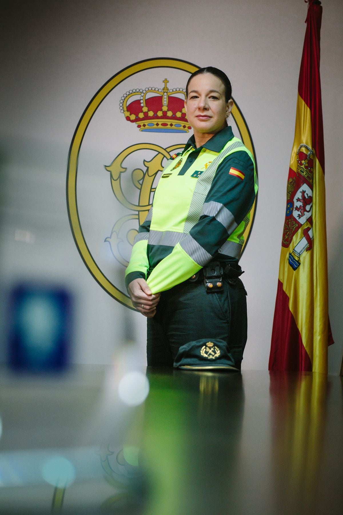 María Teresa Miras Sosa, Jefa del Subsector de Tráfico de la Guardia Civil de Soria