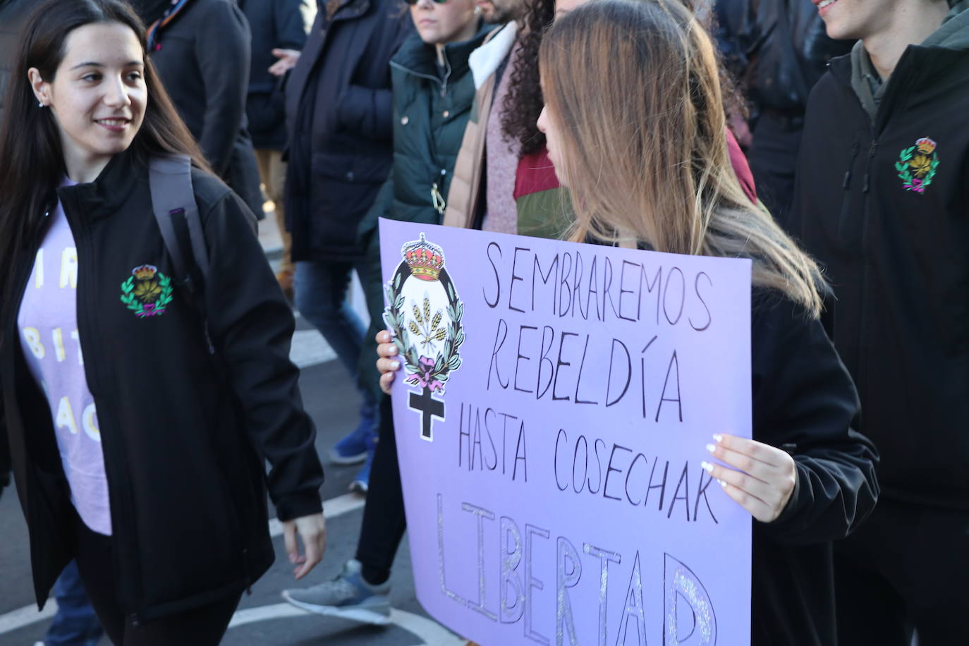 Fotos: El 8M en los &#039;versos&#039; de cartón