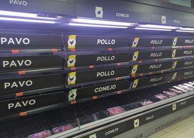 Imagen secundaria 1 - Imágenes de un supermercado. 