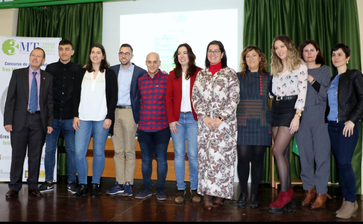 Ocho doctorandos pasan a la final local del concurso 'Tres Minutos Tesis'